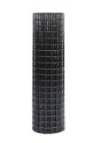 Volièregaas Zwart Geplastificeerd (37) 100cm, 1,3mm dik, 25x25